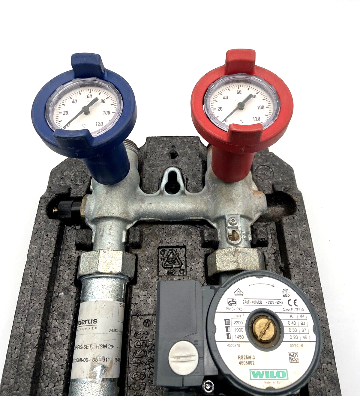 Buderus Heizkreis-Set Pumpengruppe HSM 20 Energiesparpumpe ESBE Mischer