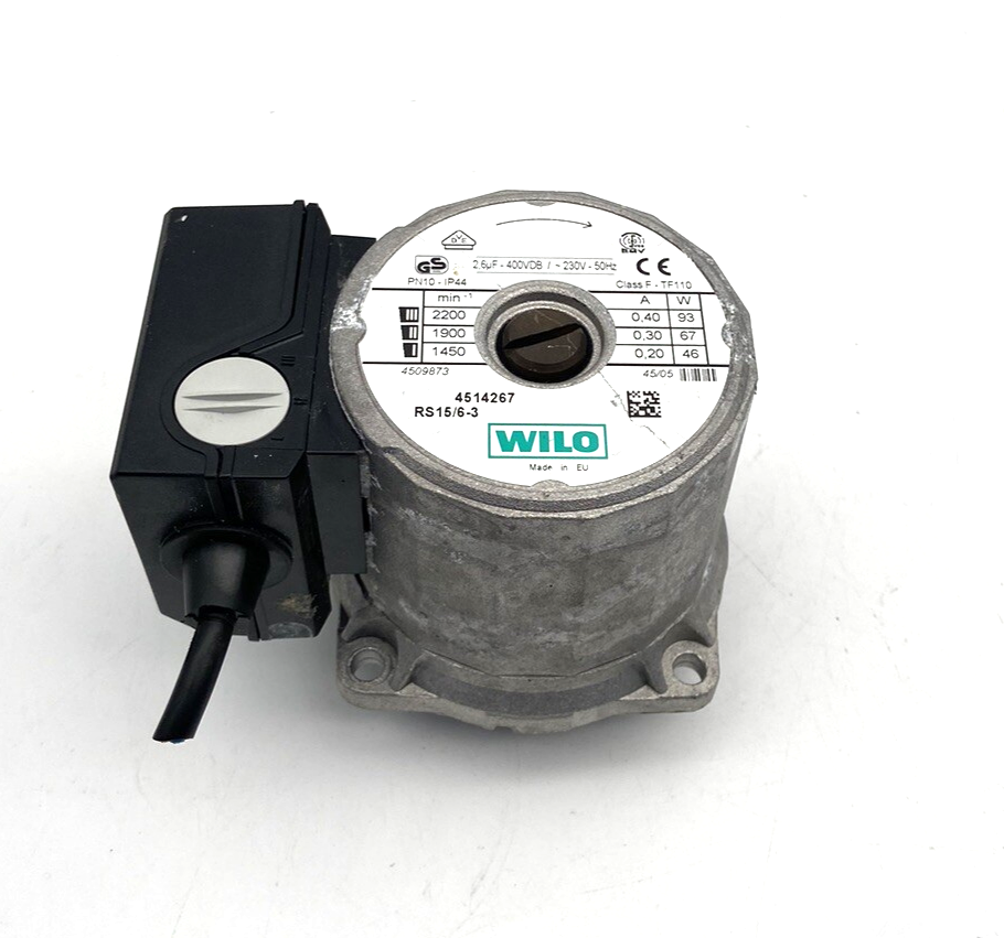 Wilo / Buderus Heizungspumpe Pumpe RS 15 / 6-3 4514267 ( 1 Jahr Garantie)