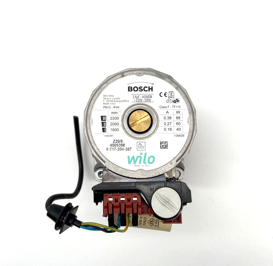 Wilo Bosch Z20/5 Zirkulationspumpe 4509398 8-717-204-387