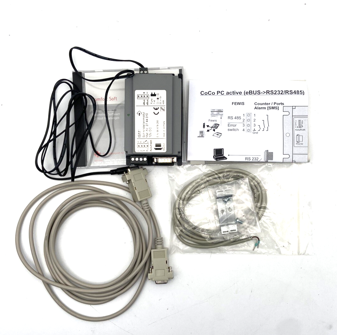 Wolf Software set für Regelung e-bus 2744010 Schnittstellen Set Fernüberwachung
