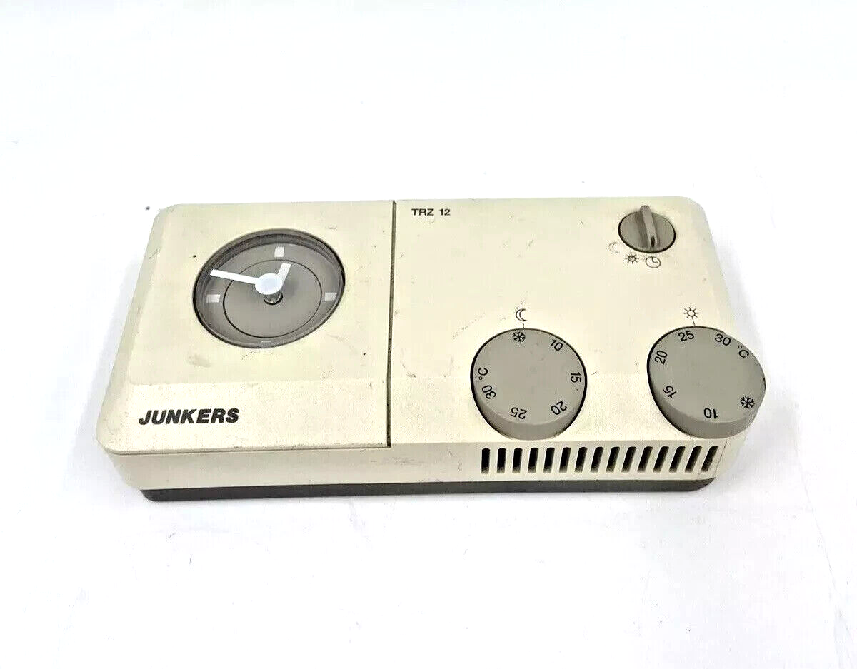 Junkers / Bosch Raumthermostat TRZ 12 Regelung 7744901072 + Wandhalterung