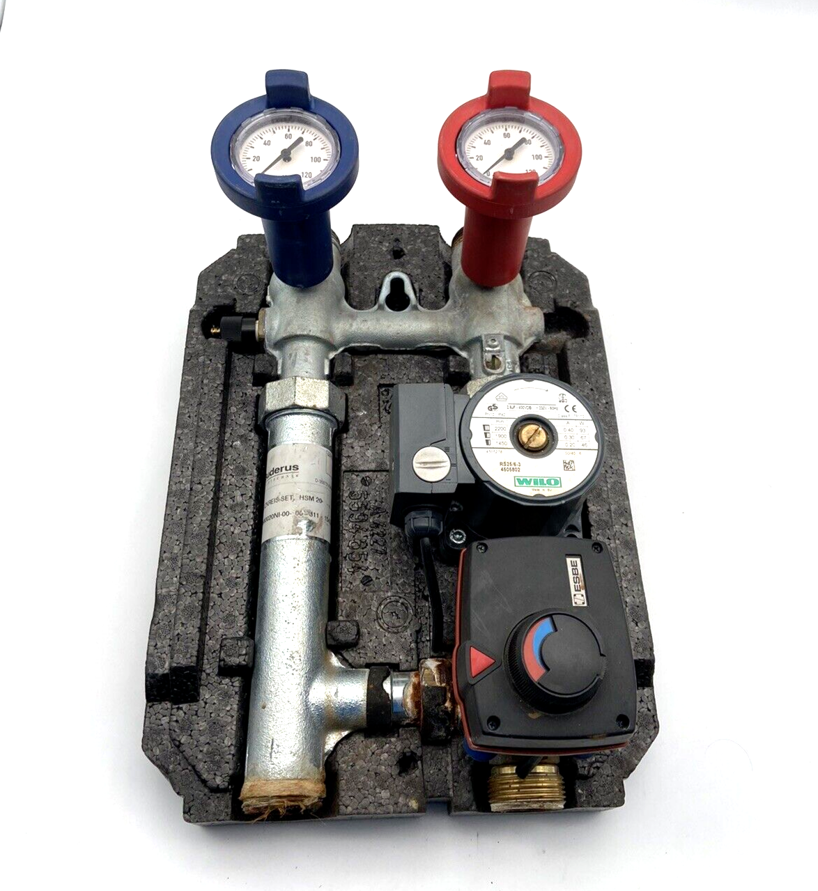 Buderus Heizkreis-Set Pumpengruppe HSM 20 Energiesparpumpe ESBE Mischer
