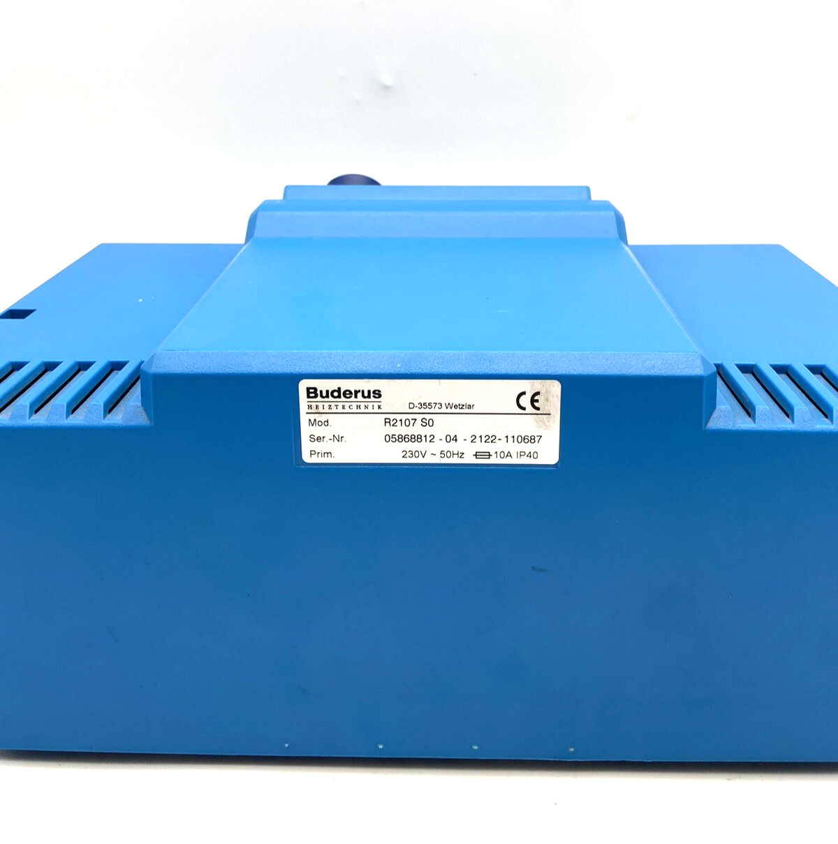Buderus R2107 S0 Logamatic 05868812-04 Regelgerät Ecomatic