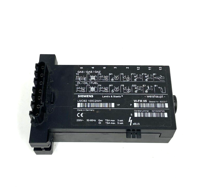 Siemens LMO82.100C2WH Steuergerät für Weishaupt W-FM 05