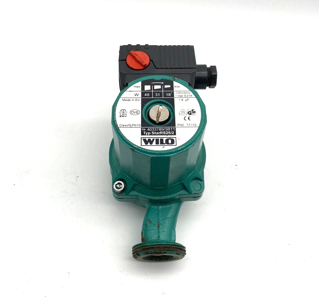 WILO Star RS 25/2 Heizkreispumpe 180mm Umwälzpumpe Gebraucht 4033789
