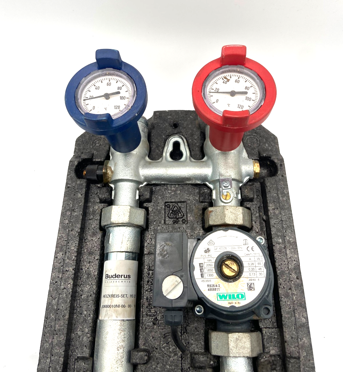 Buderus Heizkreis - Set HS 25 mit WILO Pumpe RS25/4-3 / 4505811