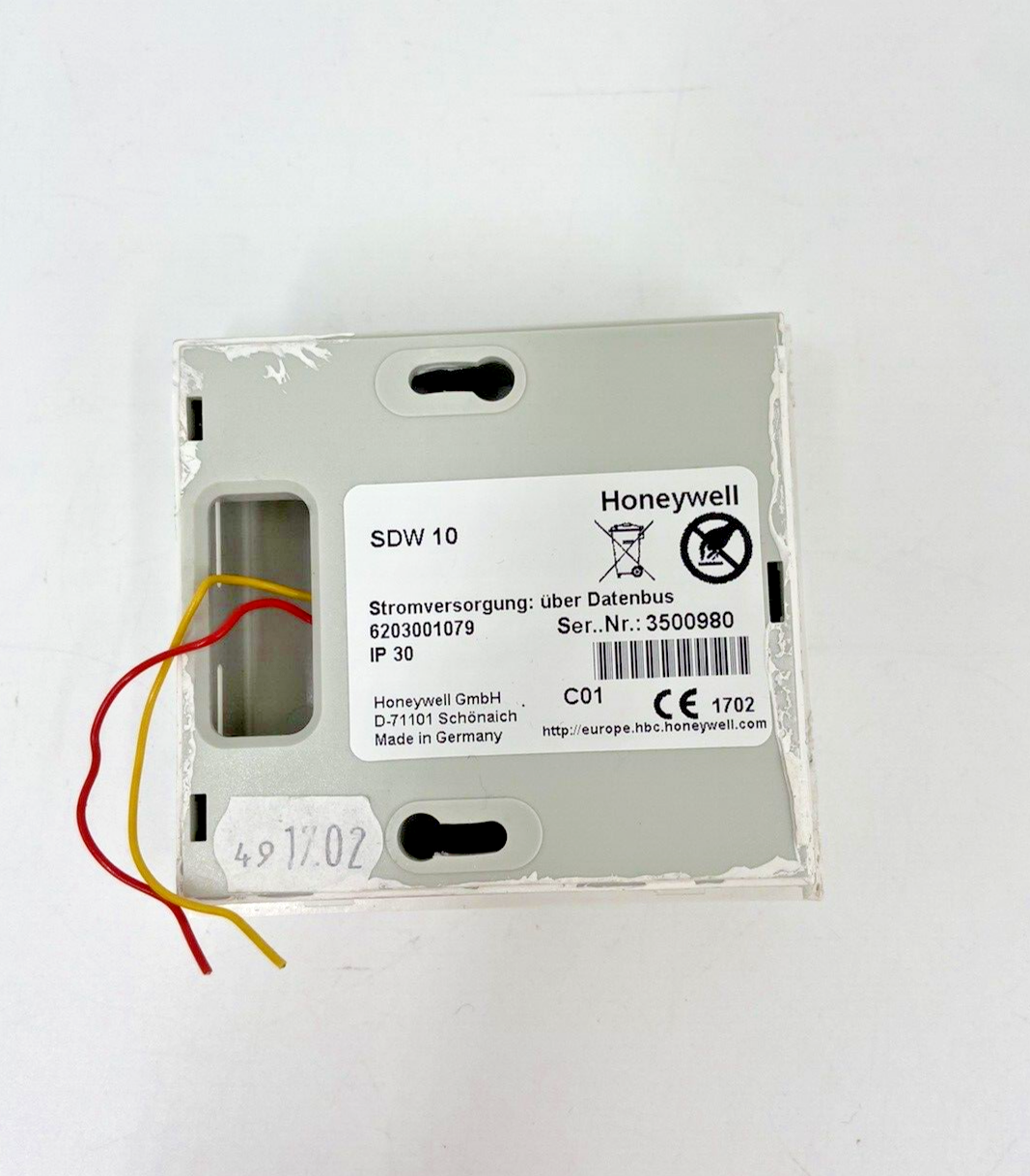 Honeywell Fernbedienung SDW 10