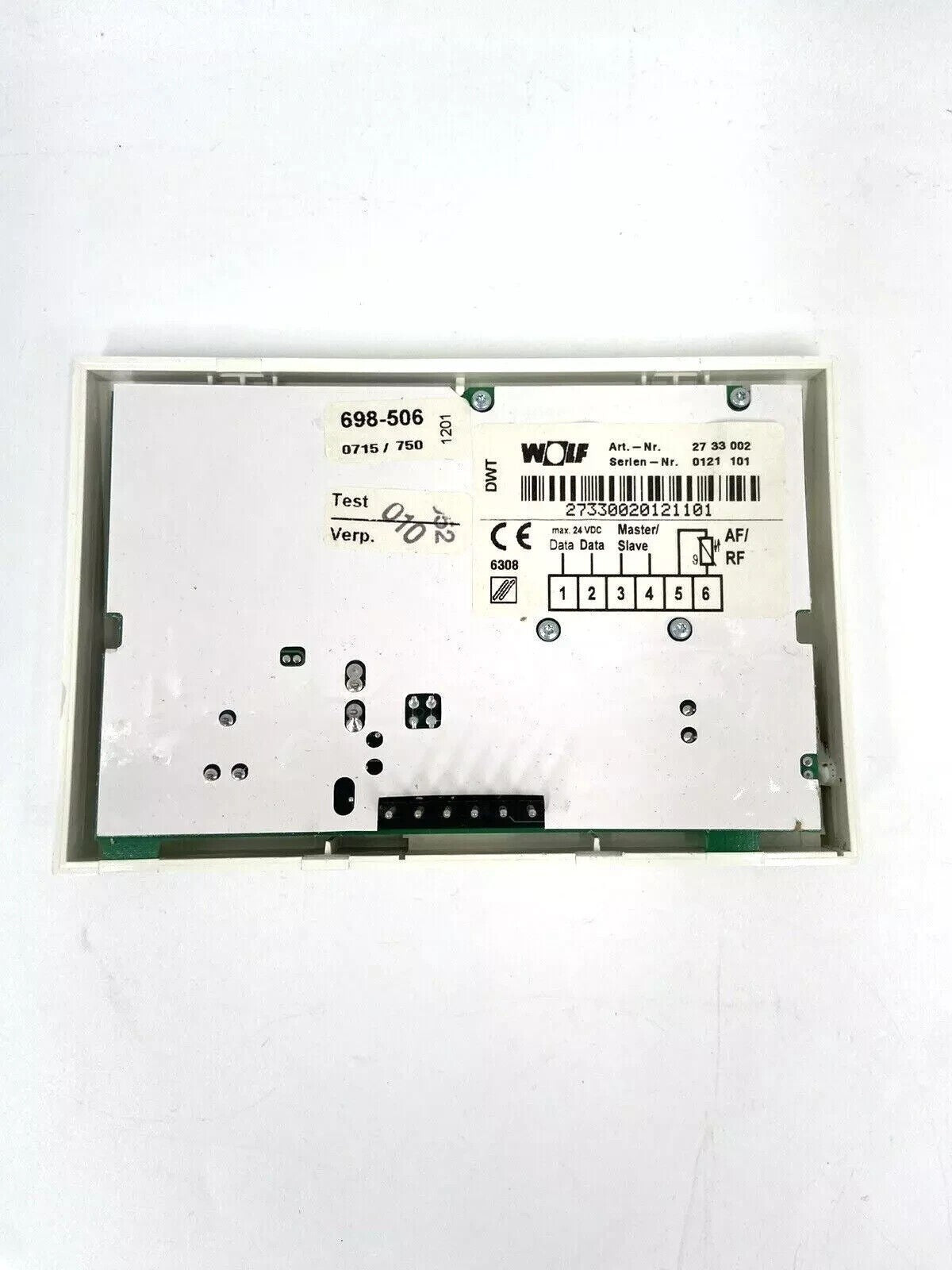 Wolf 2733002 Witterungsgeführter Regler DWT 27 33 002 + Wandhalterung