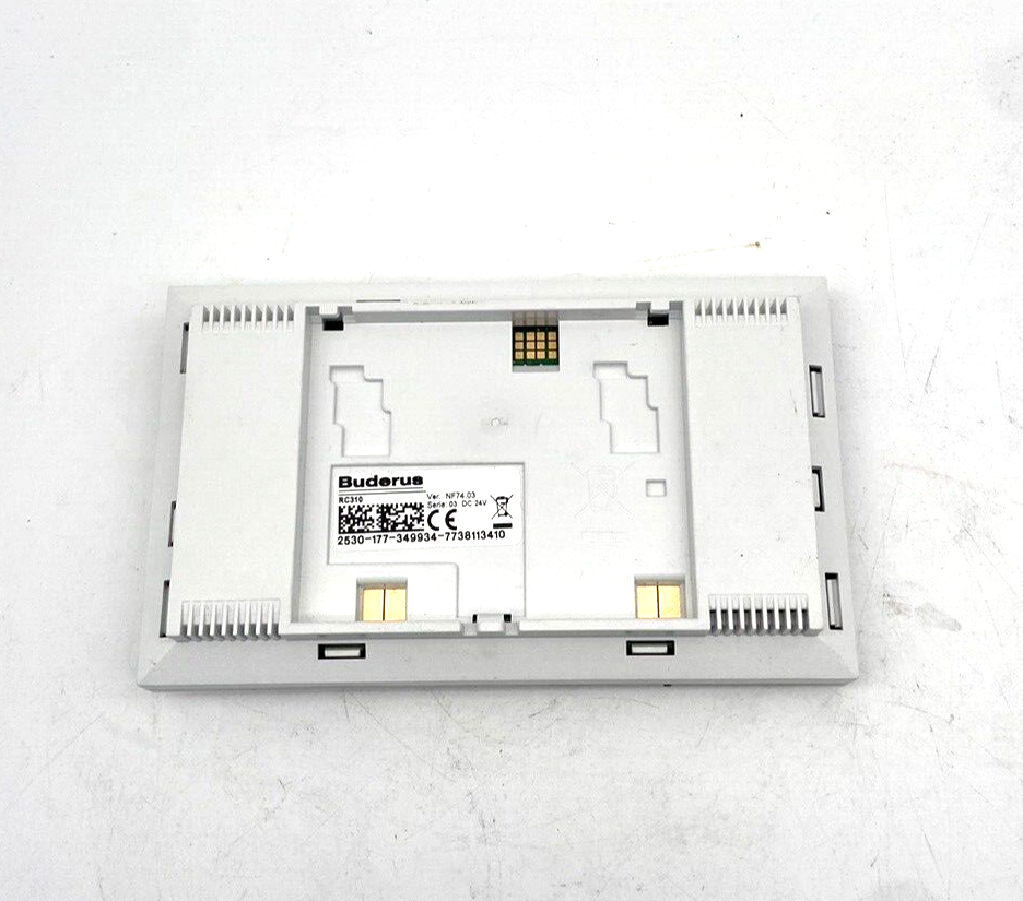 Buderus Regelung Logamatic EMS plus RC310 Weiß 7738113410 Systembedieneinheit