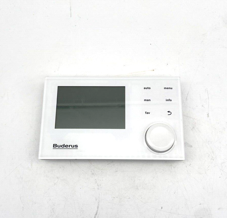 Buderus Regelung Logamatic EMS plus RC310 Weiß 7738113410 Systembedieneinheit