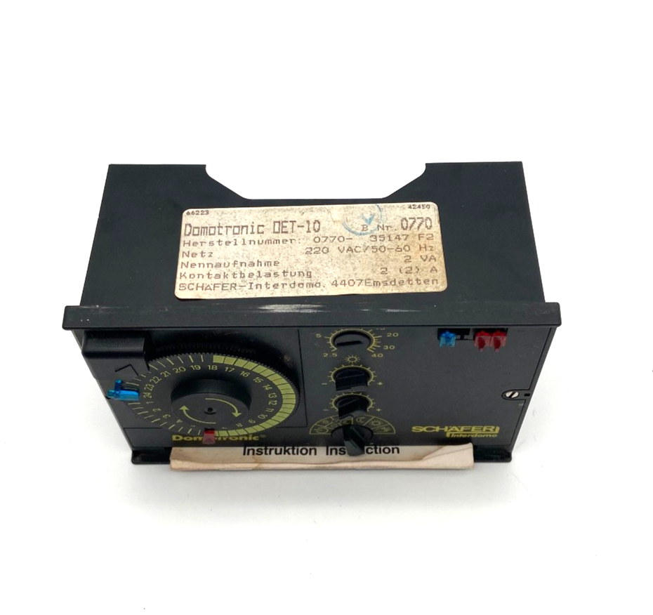 Schäfer Domotronic OET-10 / RVP 41.180 Heizungsregler
