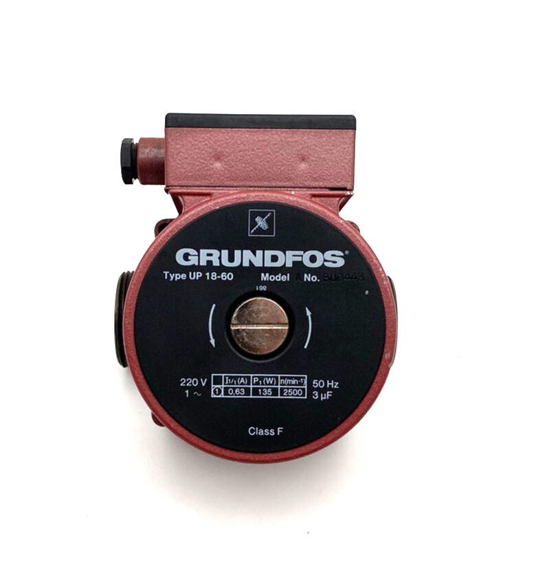 Umwälzpumpe Grundfos UP 18-60 130mm Einbaulänge Model A No. BUD443
