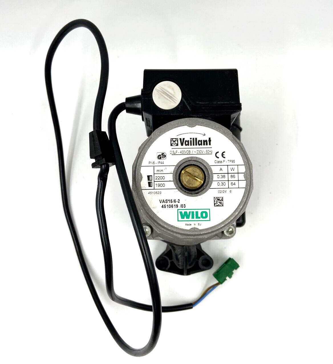 Vaillant 4510619 Wilo VAS15/6-2  Umwälzpumpe Heizungspumpe