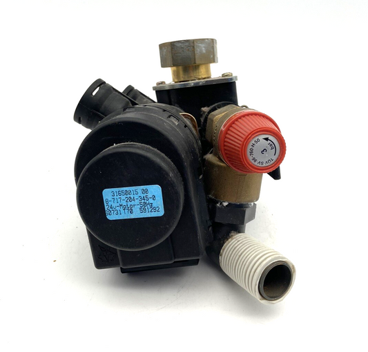 Junkers 8717204345 Umschaltmotor + 3-Wegeventil 8717010062 87170100620