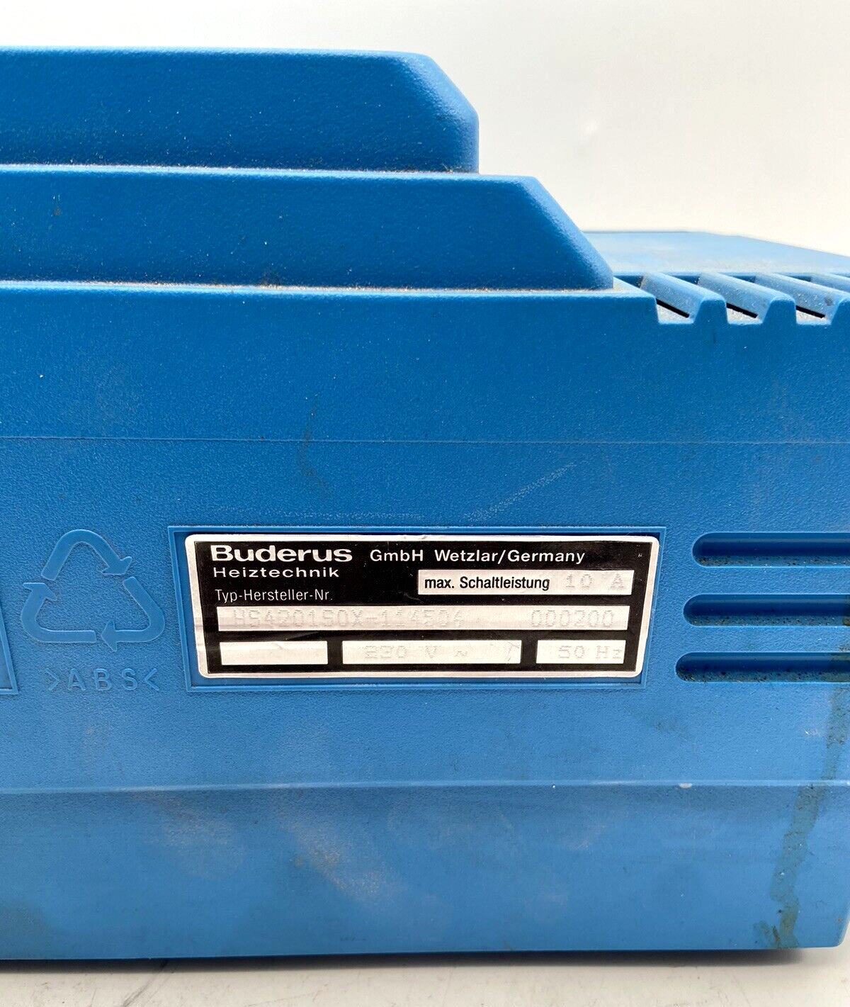 Buderus HS4201 S0X Ecomatic 4000 - Regelung Regelgerät Steuerung