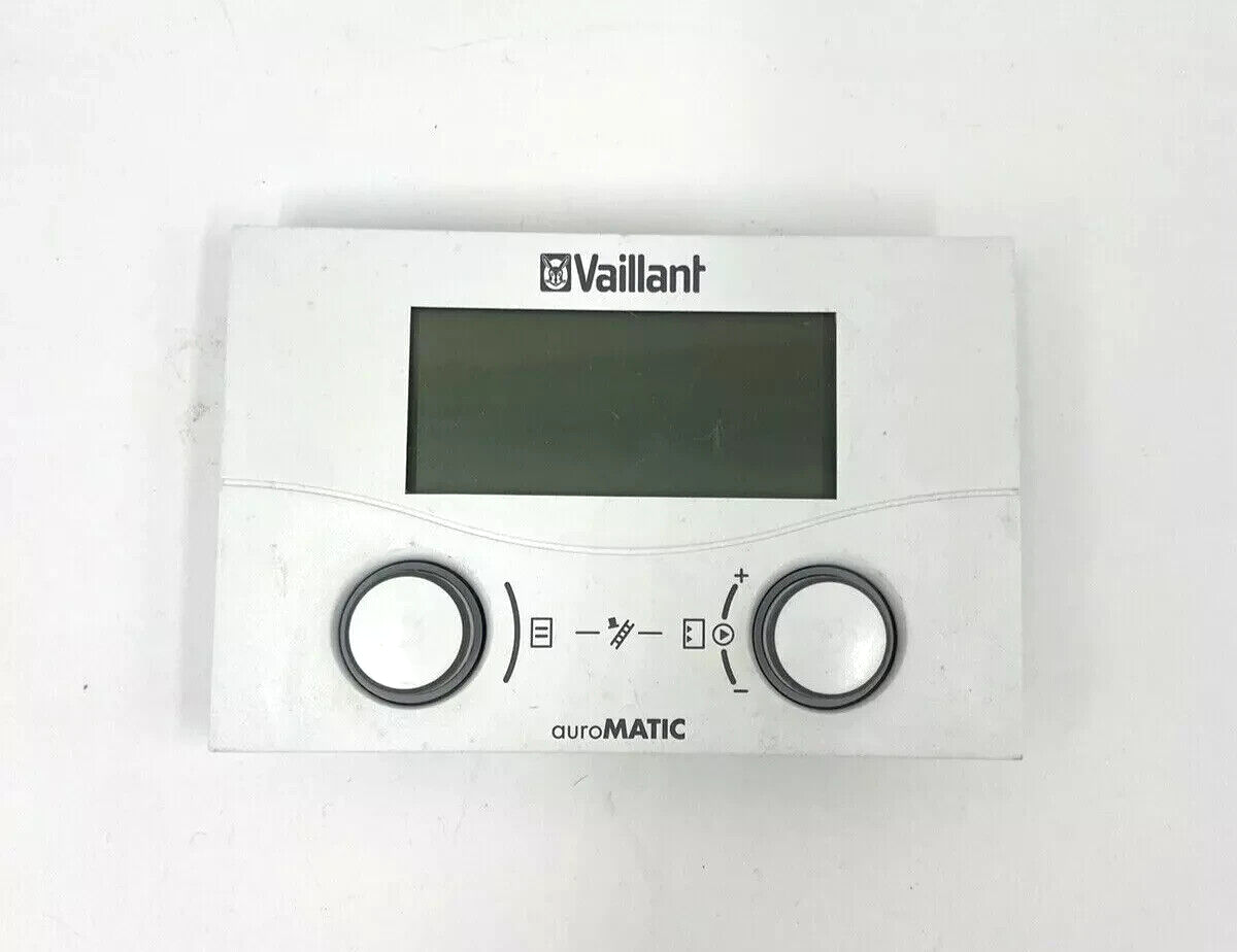 Vaillant Calormatic 630 User Interface West A