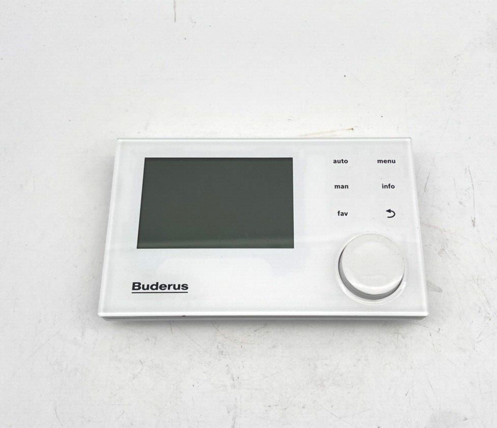 Buderus Regelung Logamatic EMS plus RC310 Weiß 7738113410 Systembedieneinheit