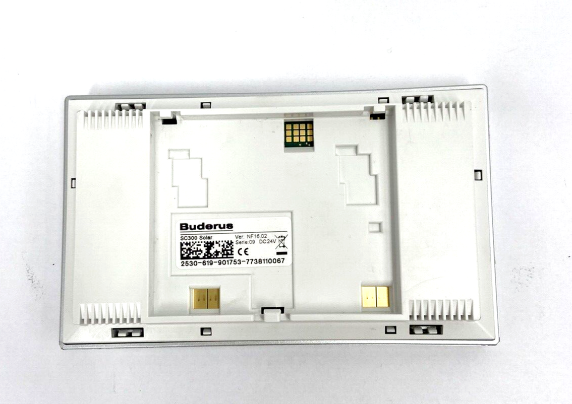 Buderus SC 300 Solar Bedienteil 7738110067 mit Wandhalterung