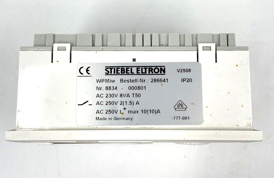 Stiebel Eltron WPMiv 286641 Regelung Steuerung 