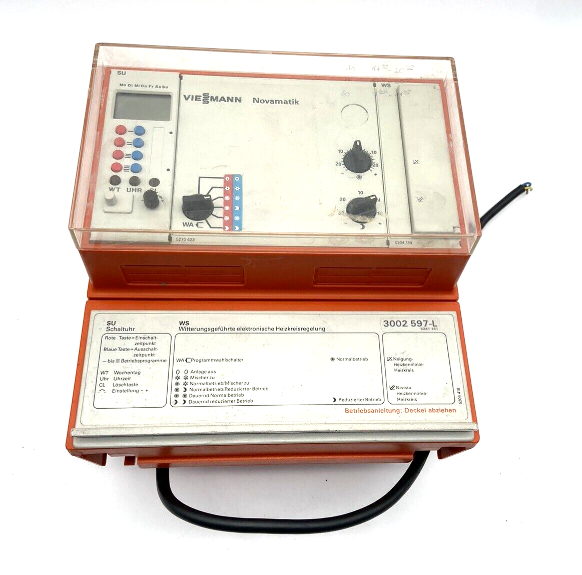 VIESSMANN Novamatik-WS 3002 597-L Mischermotor Digitalschaltuhr Steuerung