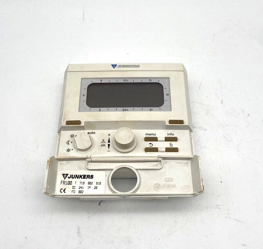 JUNKERS FR100 - 7719002910 Raumtemperaturregler, Raumthermostat + Wandhalterung
