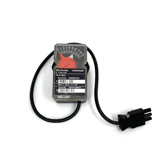Weishaupt 651047 - W-ST02/1 Berger & Lahr Stellantrieb - Antrieb für WL 5 , WG 5