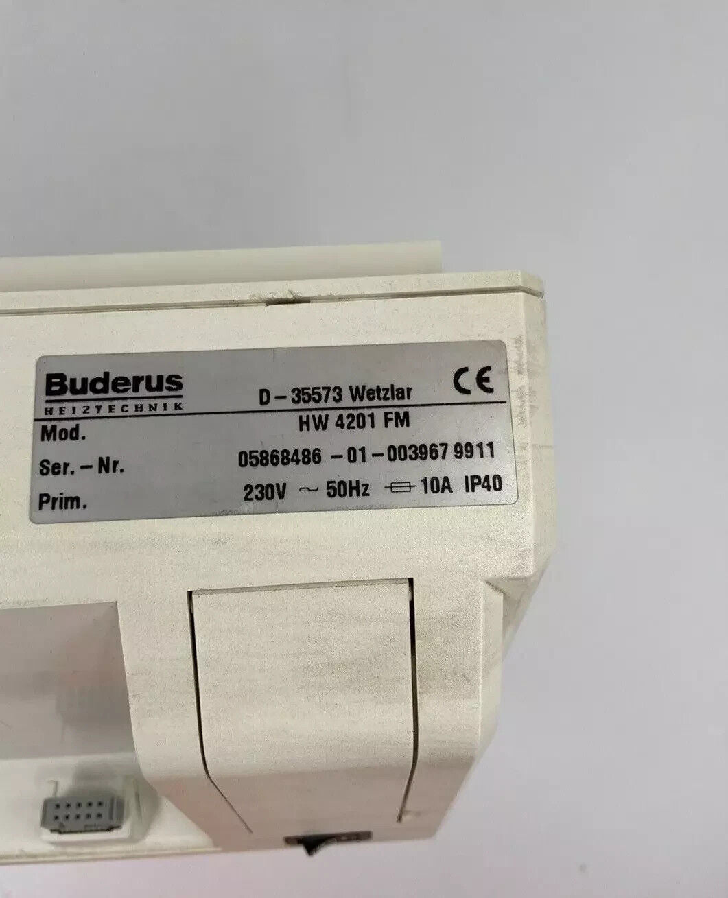 Buderus HW 4201 FM 05868486  / 2 Jahre Garantie