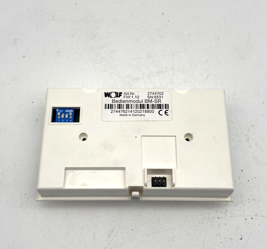 Wolf Bedienmodul BM-SR für WRS-Regelungen 2744762  (1 Jahr Garantie)